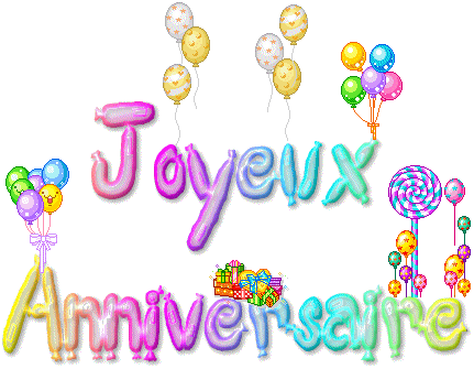 Résultat de recherche d'images pour "gif anniversaire"