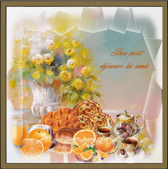 bon petit déj....