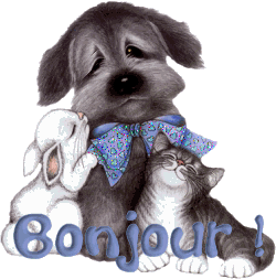 Image result for gif bonjour mamietitine