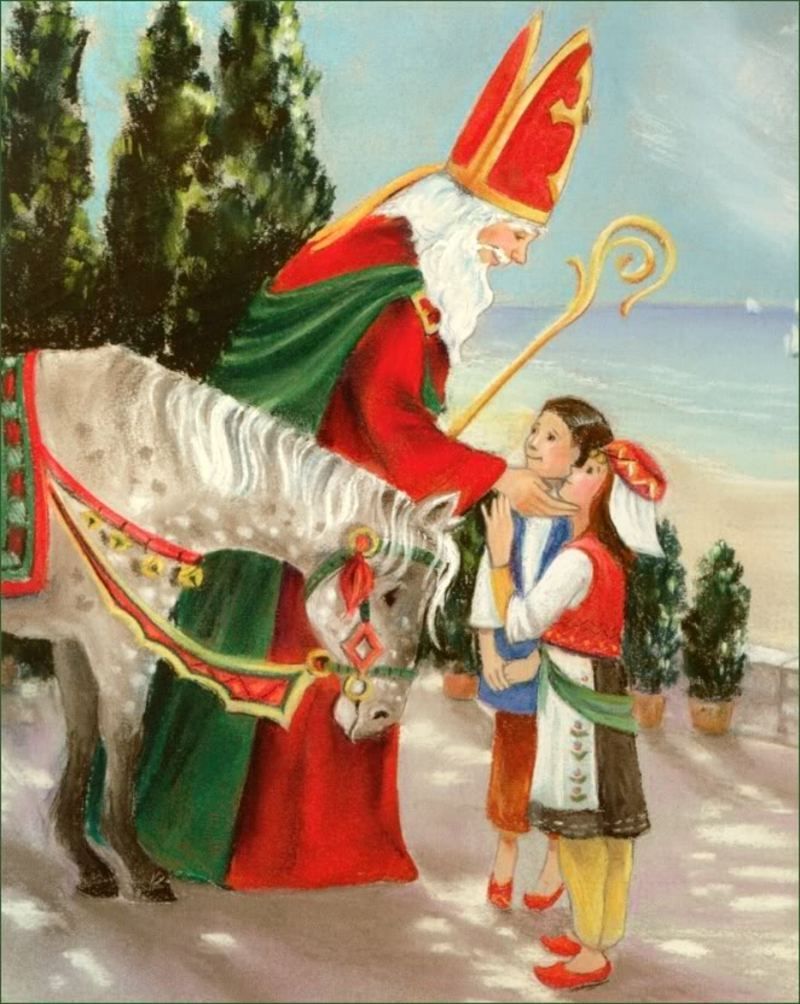 Image Saint Nicolas à Imprimer Gratuit fete saint nicolas