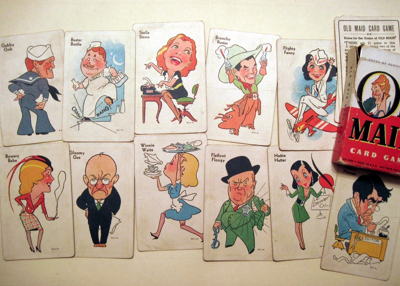 dirty old maid card game